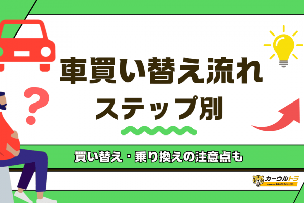 車買い替えの流れ完全ガイド！乗り換えから納車までの手順を解説